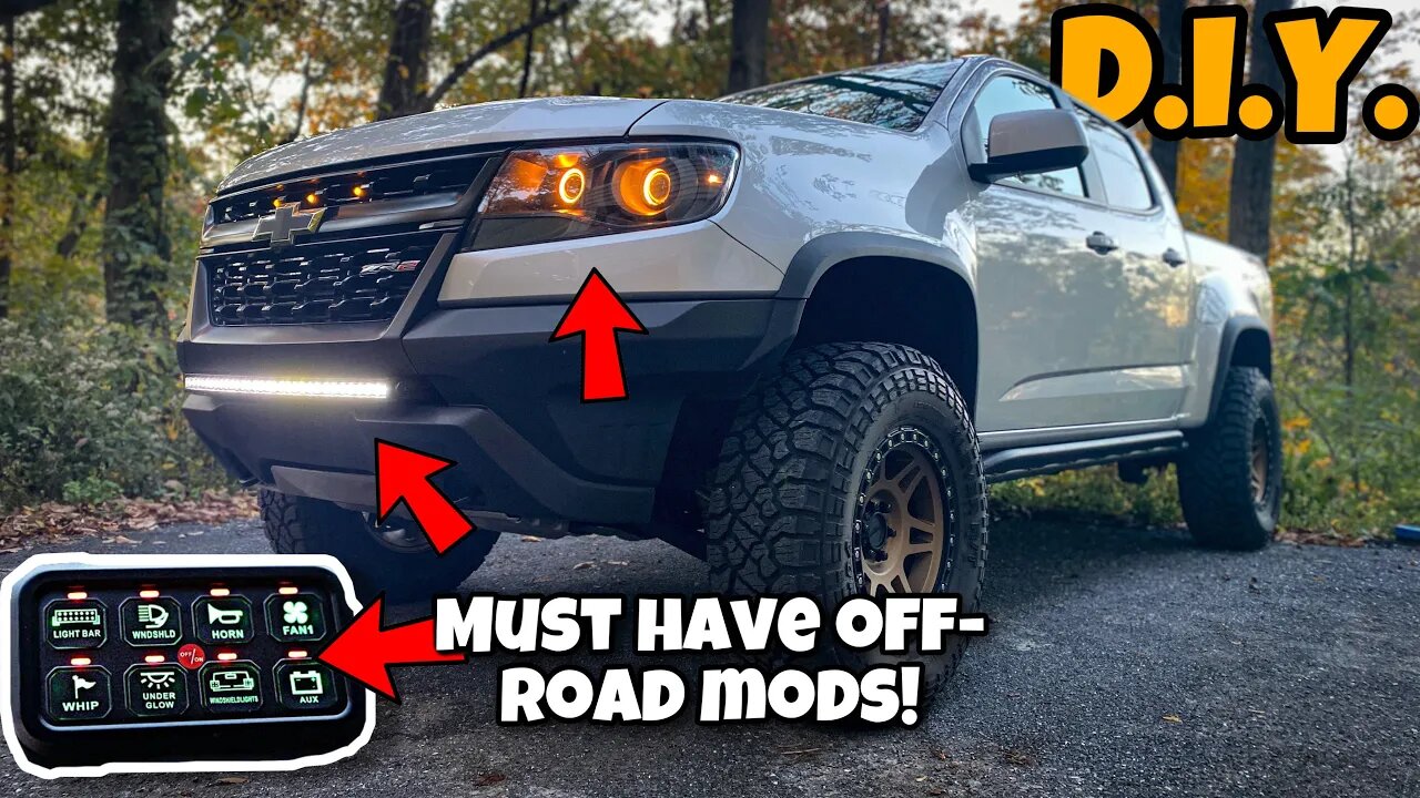 Colorado ZR2 Lighting Mods Your Truck NEEDS!