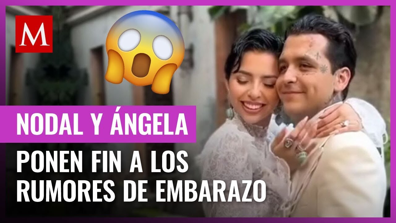 Christian Nodal presume a su esposa, Ángela Aguilar