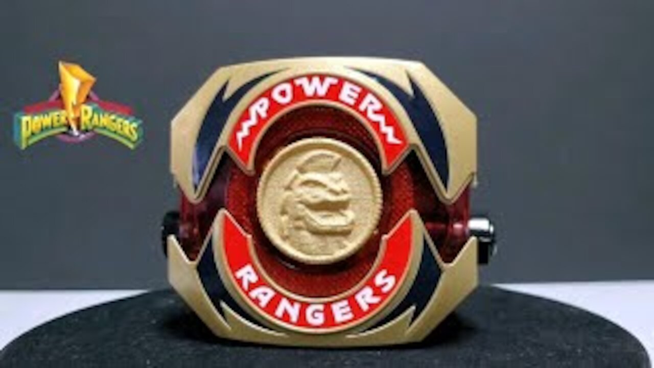 Custom '93 Green/White Ranger Power Rangers Power Morpher w/ Dragon Coin