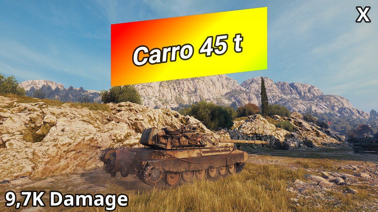 Carro da Combattimento 45t (9,7K Damage) | World of Tanks