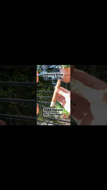 Industry Killer RS88 Habano #cigar #cigars #luxury #gentleman #slomo