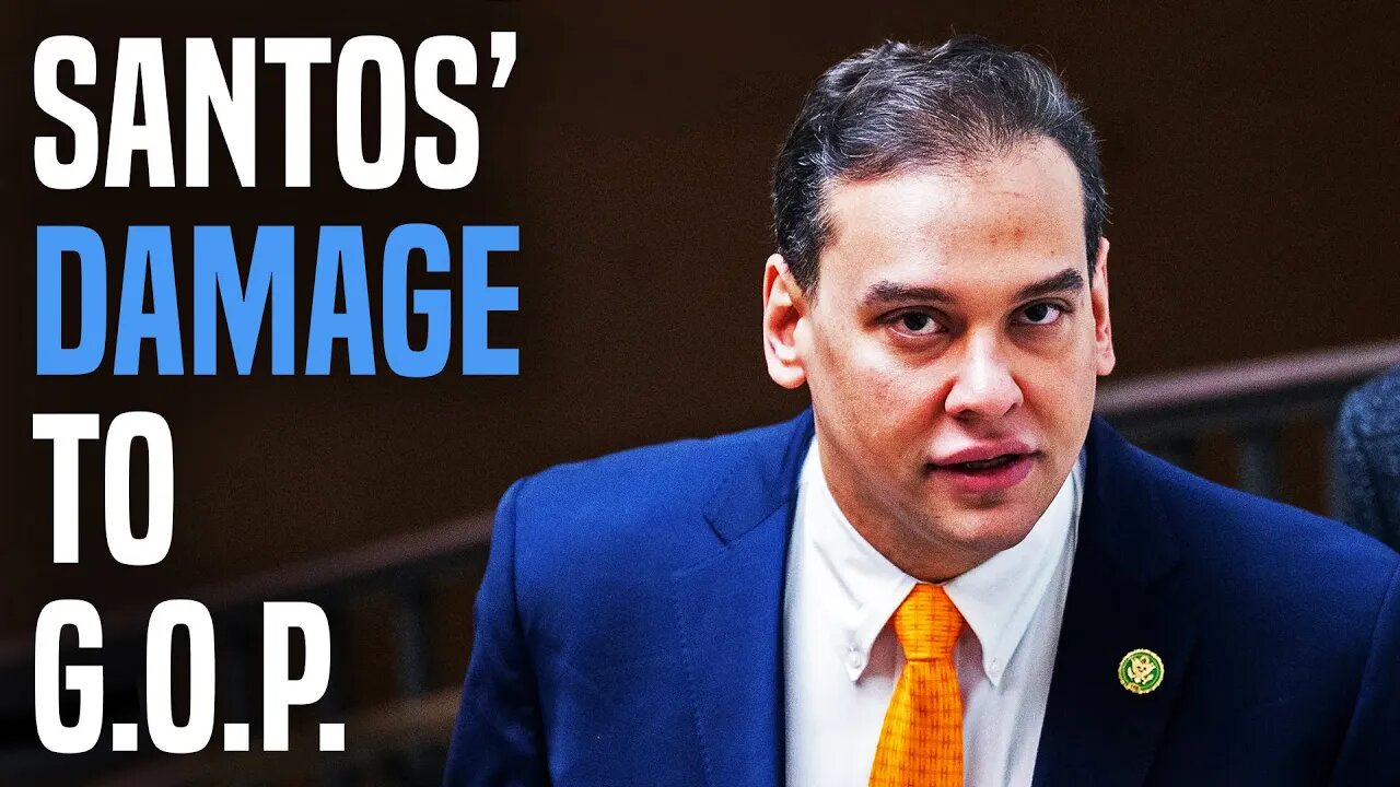 Maybe it's worse for Republican for George Santos to stay?