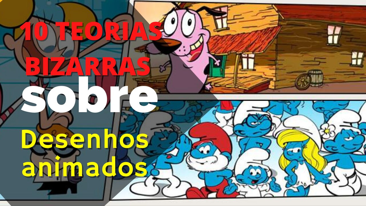 10 teorias bizarras sobre desenhos animados