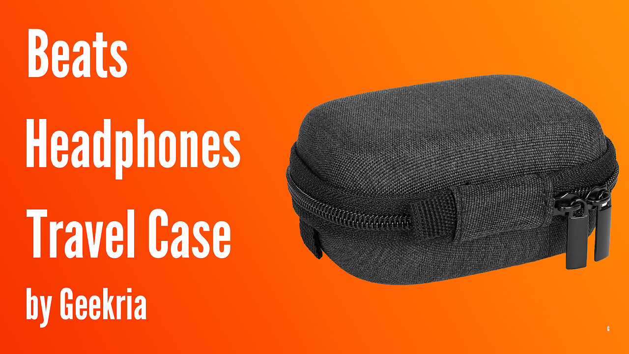 Beats Over-Ear Headphones Travel Case, Hard Shell Headset Carrying Case | Geekria