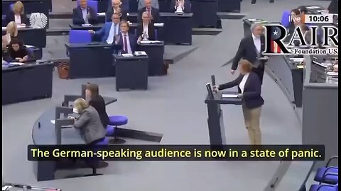 Wake up people incredible speech by Beatrix von Storch - member of the German Bundestag