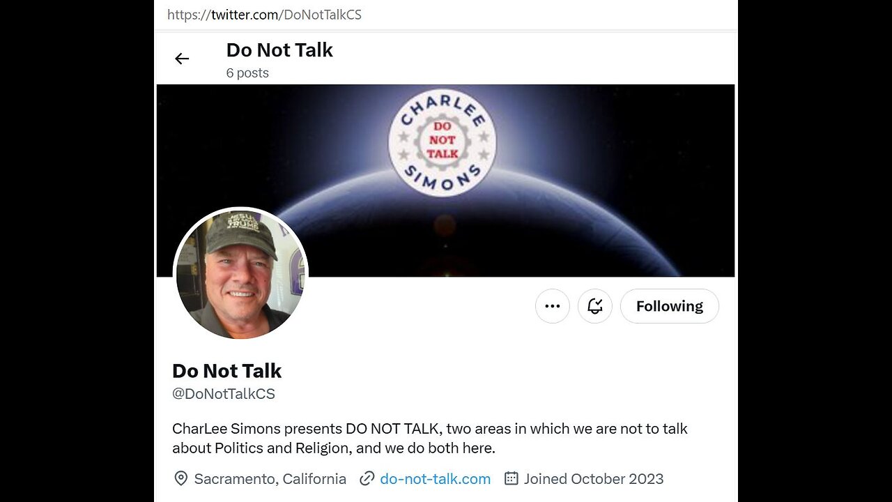 DO NOT TALK with SCOTTY SAKS (SovereignRadio.net)