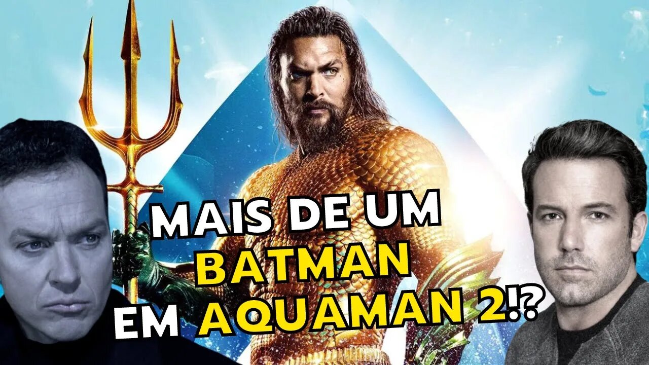 JASON MOMOA REVELA DETALHES DAS GRAVAÇÕES DE AQUAMAN 2! MAIS DE UM BATMAN!???