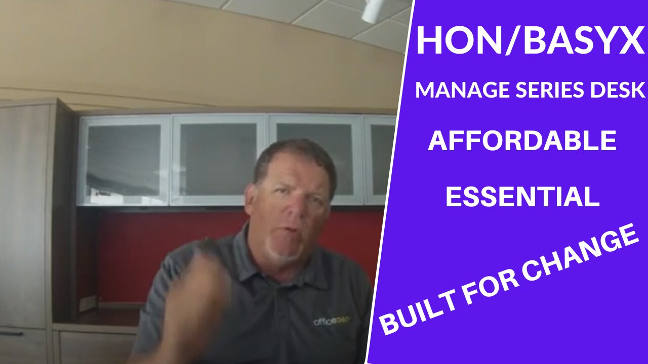 How To Assemble the Hon Basyx Manage Series Desk along with THE OG "OFFICE GUY" Product Review.