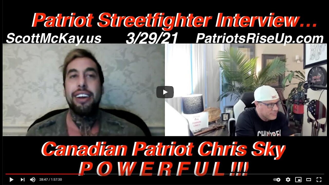 Chris Sky On Charter Rights - Scott McKay "Patriot Streetfighter" on Tipping Point Revolution Radio