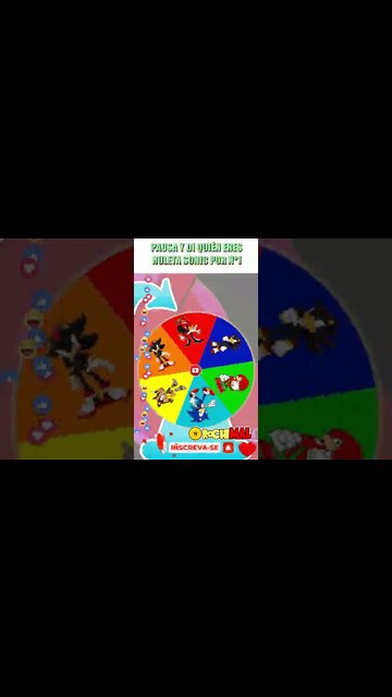 PAUSE E DIGA QUEM É VOCÊ ROLETA SONIC POR Nº1 #shorts