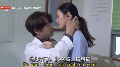 【3 minutes video】Doctor like to deep love with pretty nurses, wife find back boyfriend deep love~~~