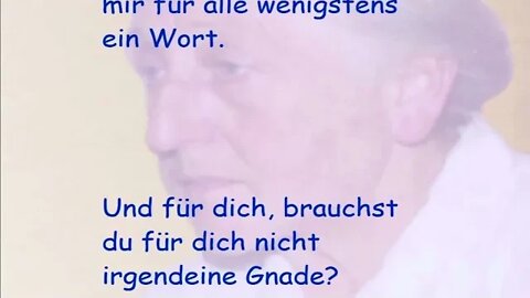 EINE VIERTELSTUNDE VOR DEM ALLERHEILIGSTEN