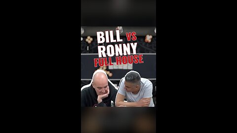 Epic Poker Night: Bill vs. Ronny Showdown! 🃏🔥