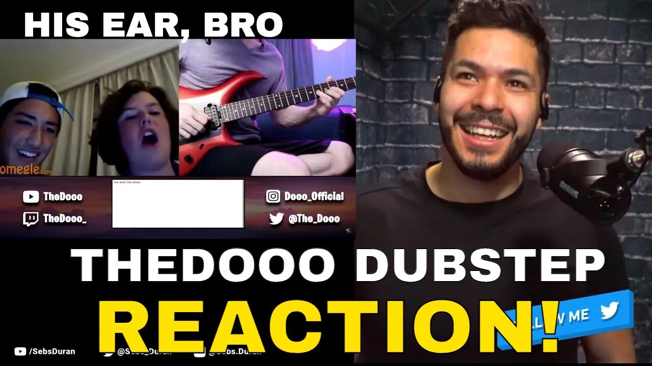 TheDooo playing Dubstep on Guitar on Omegle (Reaction!)
