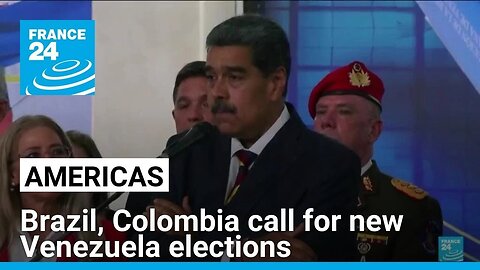 "Brazil and Colombia Demand New Elections in Venezuela Amid Opposition Outcry"