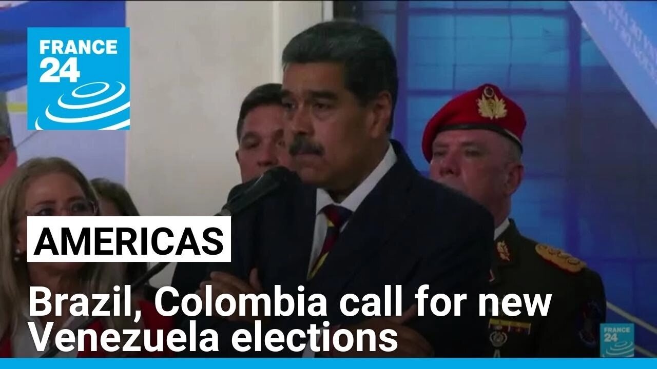 "Brazil and Colombia Demand New Elections in Venezuela Amid Opposition Outcry"