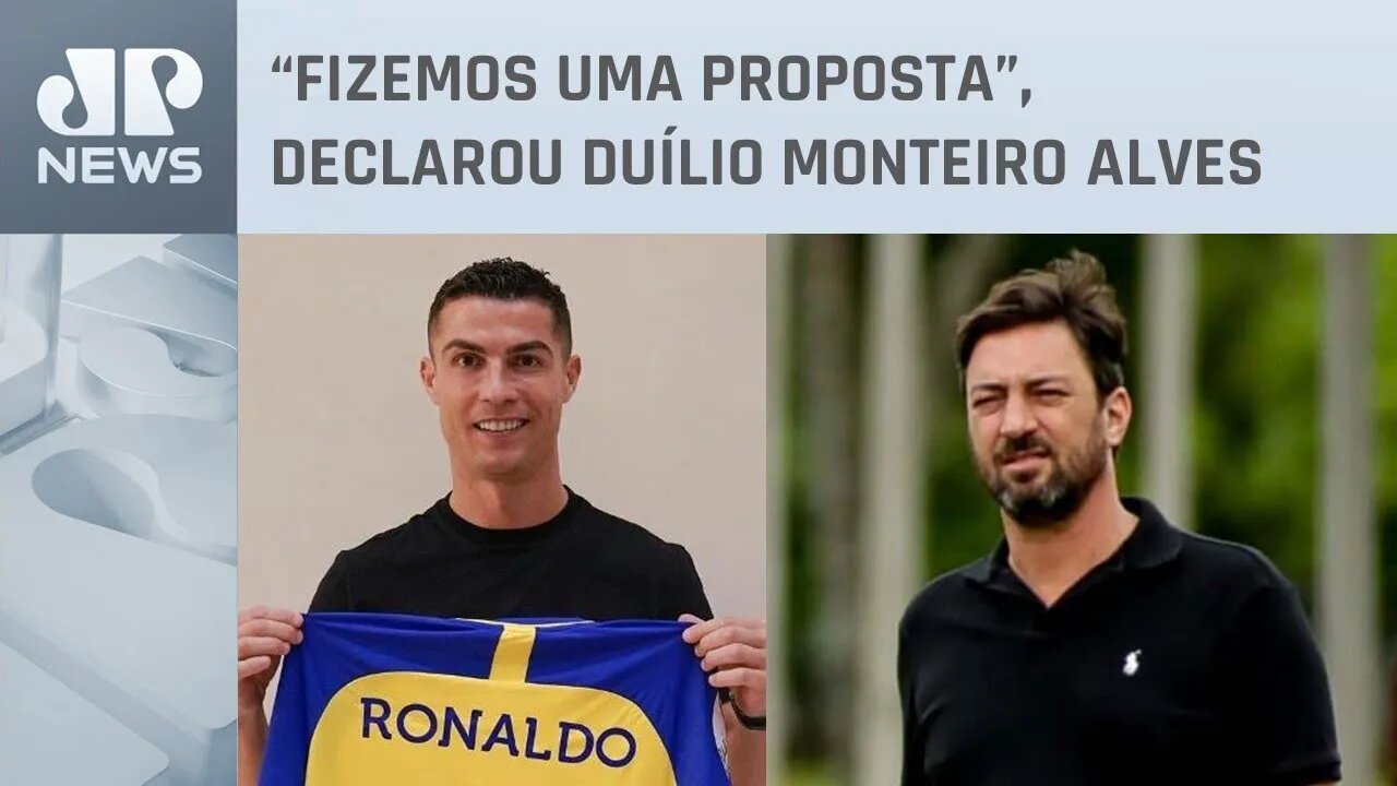 Presidente do Corinthians revela que tentou contratar Cristiano Ronaldo