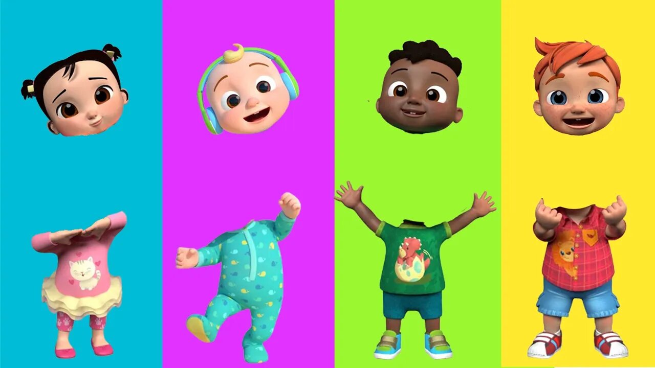 COCOMELON | Match the Head | Video for kids