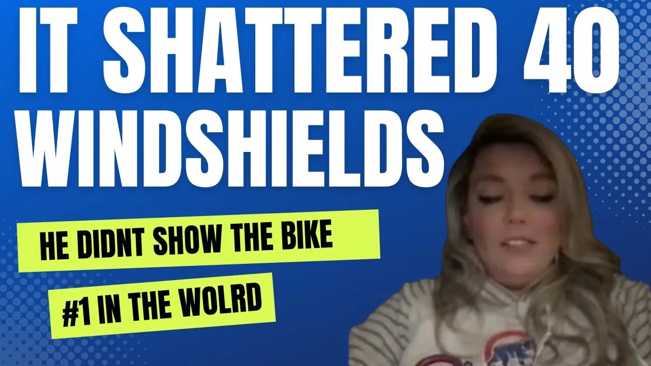 she shattered 40 windshields but got one upped by ole Rusty