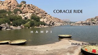 HAMPI CORACLE RIDE | TUNGABADRA RIVER #youtube #hampi