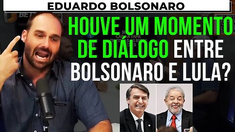EDUARDO BOLSONARO REVELA SE LULA E BOLSONARAM CONVERSARAM – CARA A TAPA