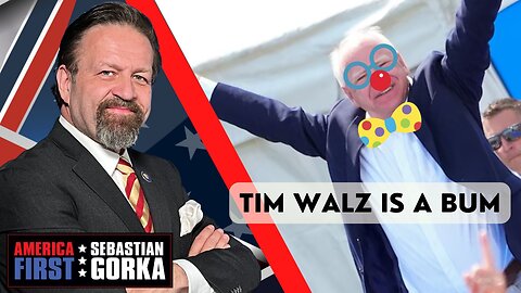 Tim Walz is a bum. Kurt Schlichter with Sebastian Gorka on AMERICA First