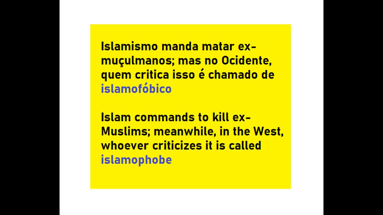 Ex-muçulmano questiona islamofobia ao compará-la com a punição para apostasia