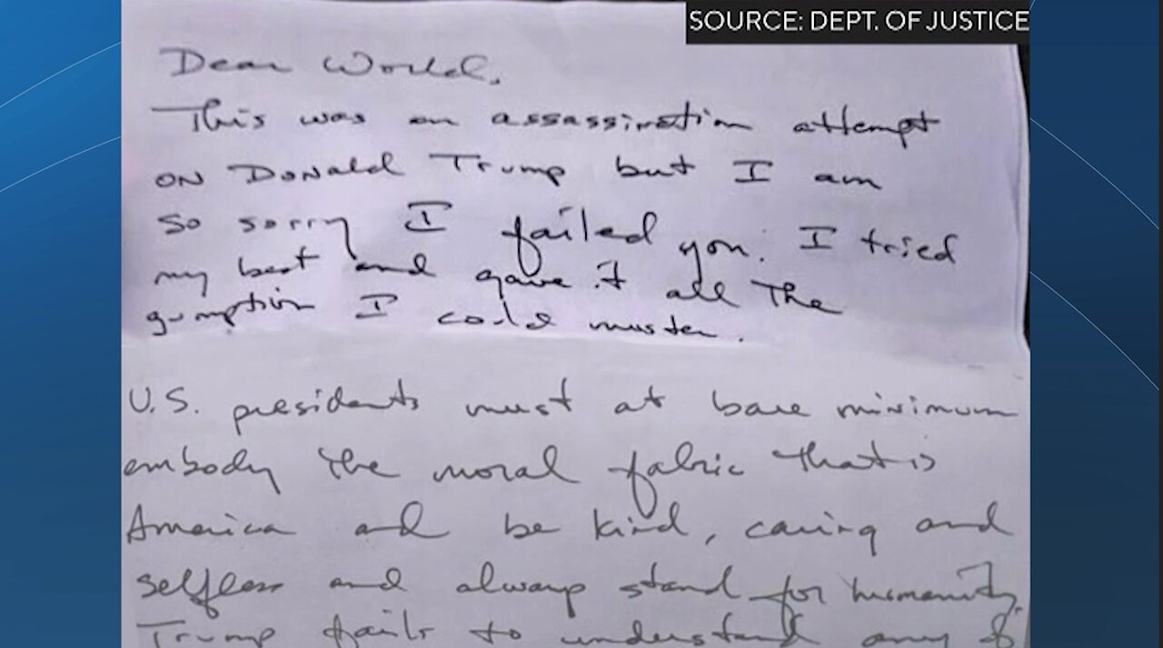 Would-Be Assassin Ryan Routh Denied Bail, Leaves Letter ‘Tried My Best’ to Kill Trump