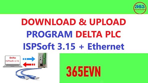 0172 - Upload download program plc delta via ethernet on ispsoft 3.15
