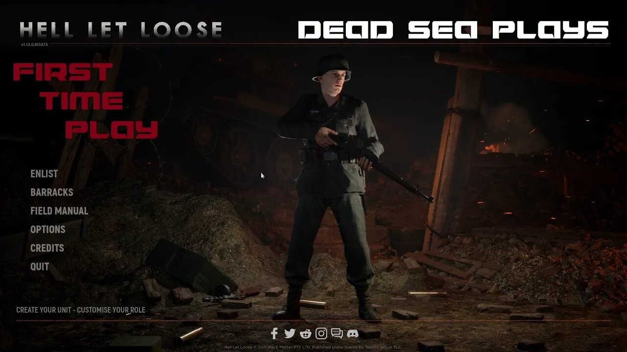 First Time Playing Hell Let Loose - Dead Sea Plays