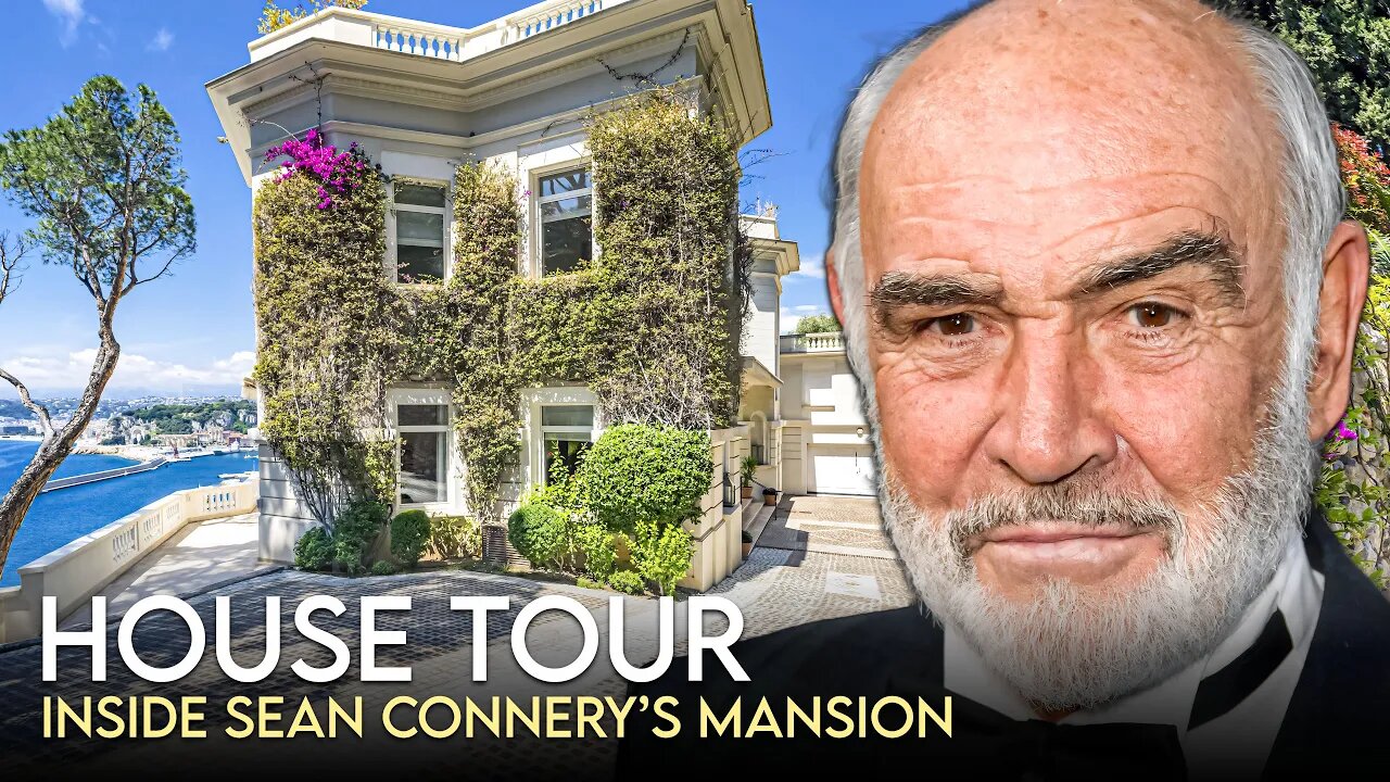 Sean Connery | House Tour | $20 Million French Mansion & More