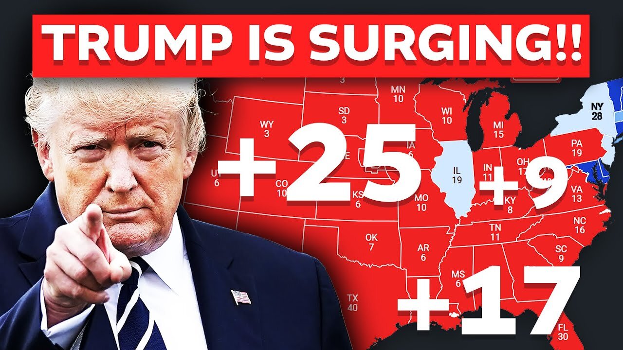 2024 Election Map Based On the Latest Poll Taken in ALL 50 STATES!
