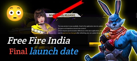 Free fire India launch date confirm