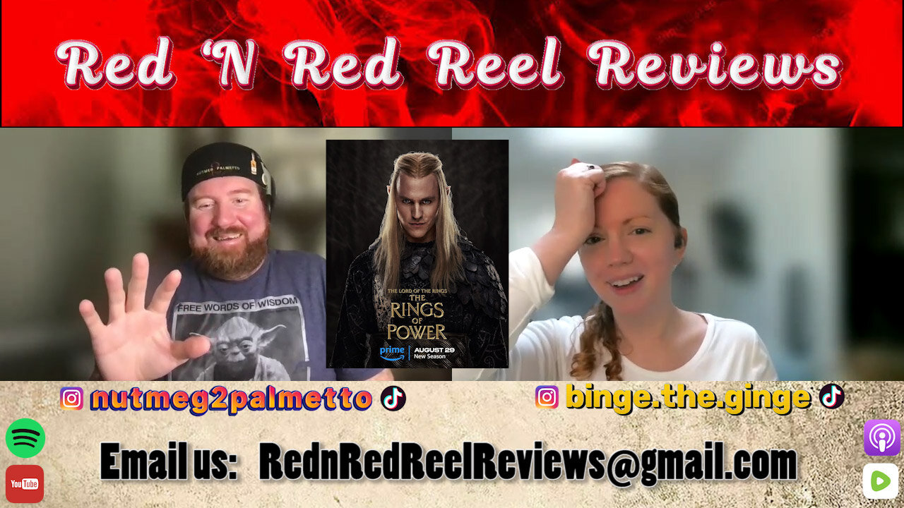 💍 NINE RINGS to Rule Them All! Red 'N Red Reel Reviews Lord of the Rings: Rings of Power Season 2