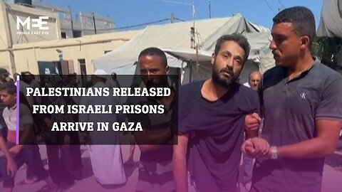 Palestinians released from Israeli prisons arrive in Gaza|News Empire ✅