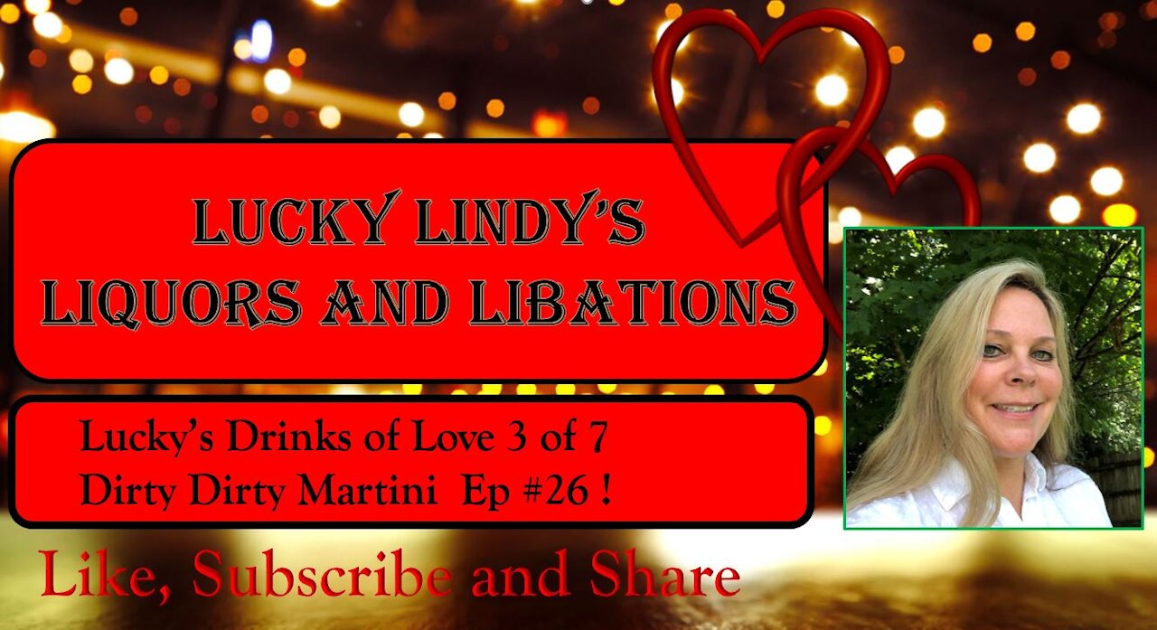 How to make a Dirty Martini ; Lucky makes a Dirty, Dirty Martini