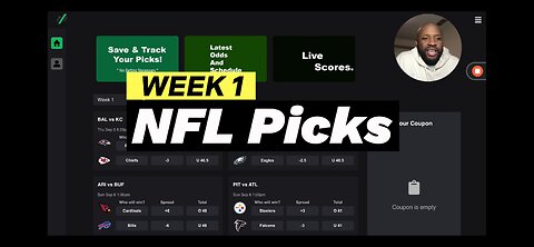 Week 1 NFL picks (18 picks)