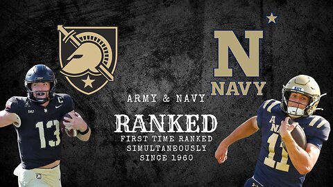 All Hail Army And Navy!!!!! Service Academies BOTH Ranked In Latest AP Poll!!!!
