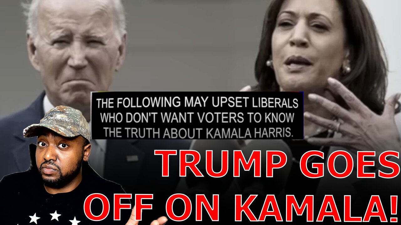 Trump UNLEASHES BRUTAL TRUTH Campaign Ads Against Kamala Harris IMMEDIATELY After Biden DROPS OUT!