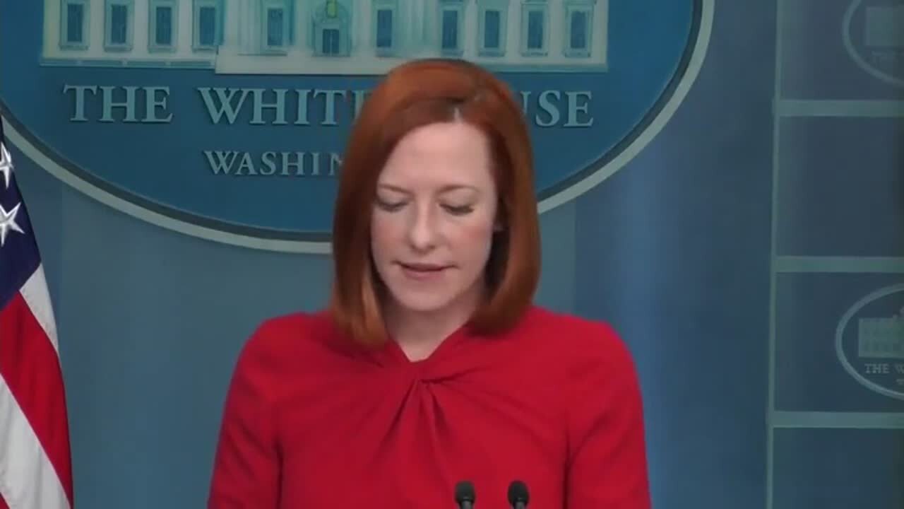 Psaki Won'T Answer If Biden Thinks Biological Males Should Compete Against Women