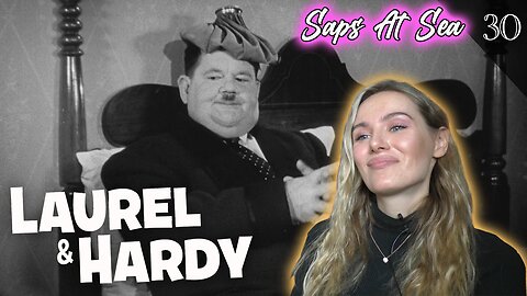 Laurel And Hardy-Saps At Sea!! Russian Girl First Time Watching!!