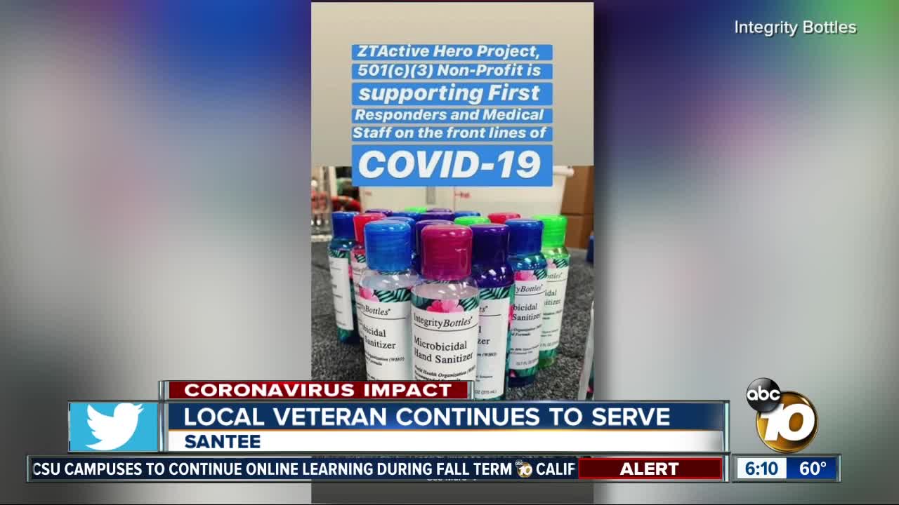 Local military veteran continues to serve others during pandemic
