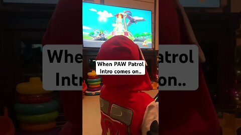 When PAW Patrol comes on TV #shorts