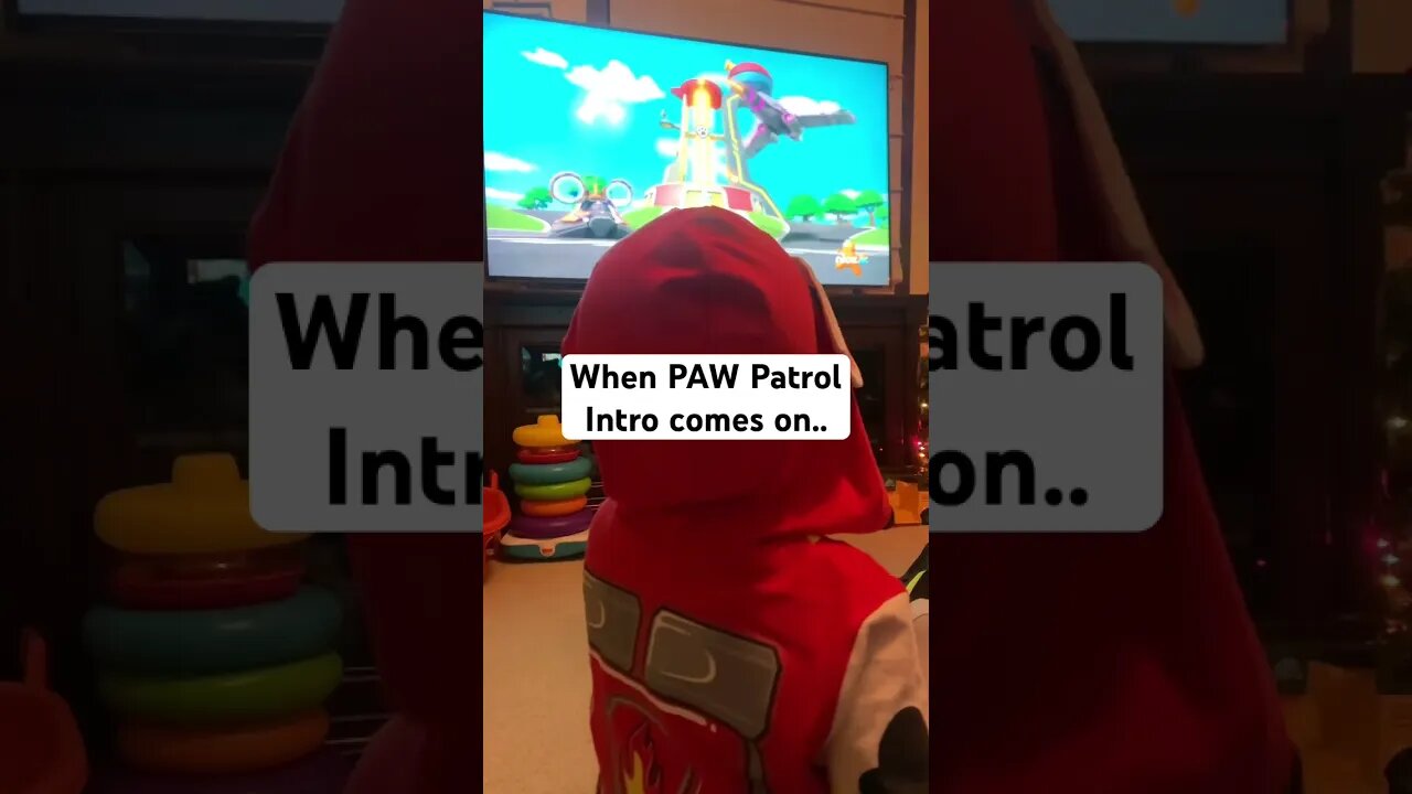 When PAW Patrol comes on TV #shorts