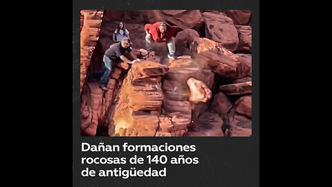 Hasta 10 años de prisión por dañar formaciones rocosas antiguas en EE.UU.