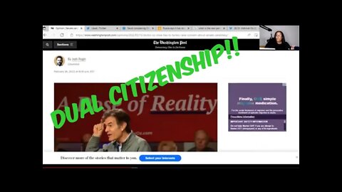 Oz is a Fraud!!! More than I even knew because...