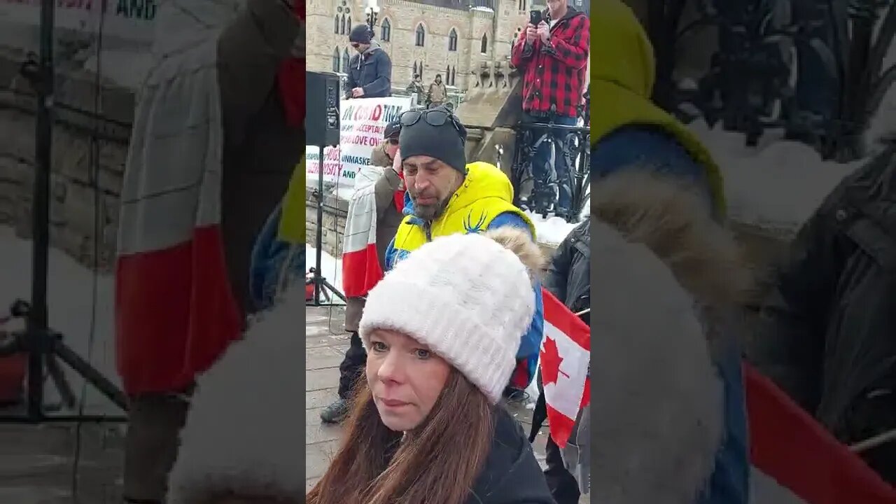 Pat King and Tamara Lich Update at The Freedom Protest In Ottawa March 5th 2022