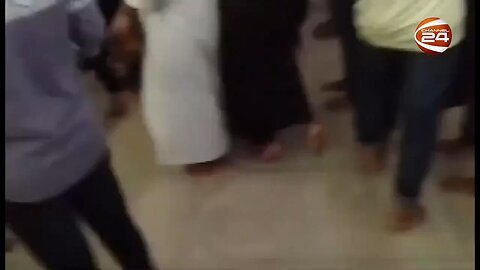 Muslims Fighting Inside Bangladesh National Mosque