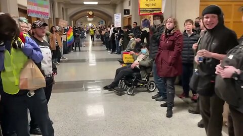 Far left students at Purdue University ahead of Michael Knowles Speech, because reasons