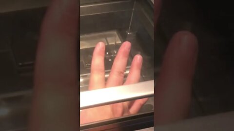 Touching A real moon rock inside NASA lunar sample vault